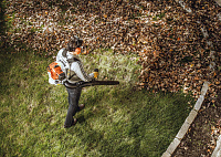 STIHL BR 200 Ранцевое воздуходувное устройство STIHL 42410111605, Воздуходувные устройства бензиновые Штиль